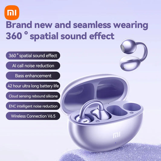 XIAOMI Mijia Wireless Earphone Open Ear M91 Ear Clip ENC Android iOS