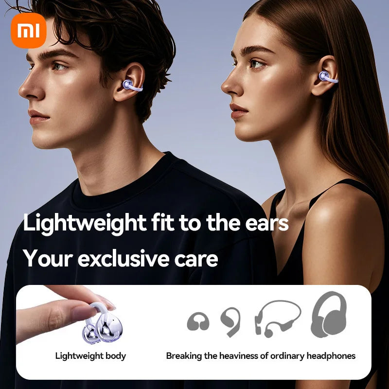 XIAOMI Mijia Wireless Earphone Open Ear M91 Ear Clip ENC Android iOS