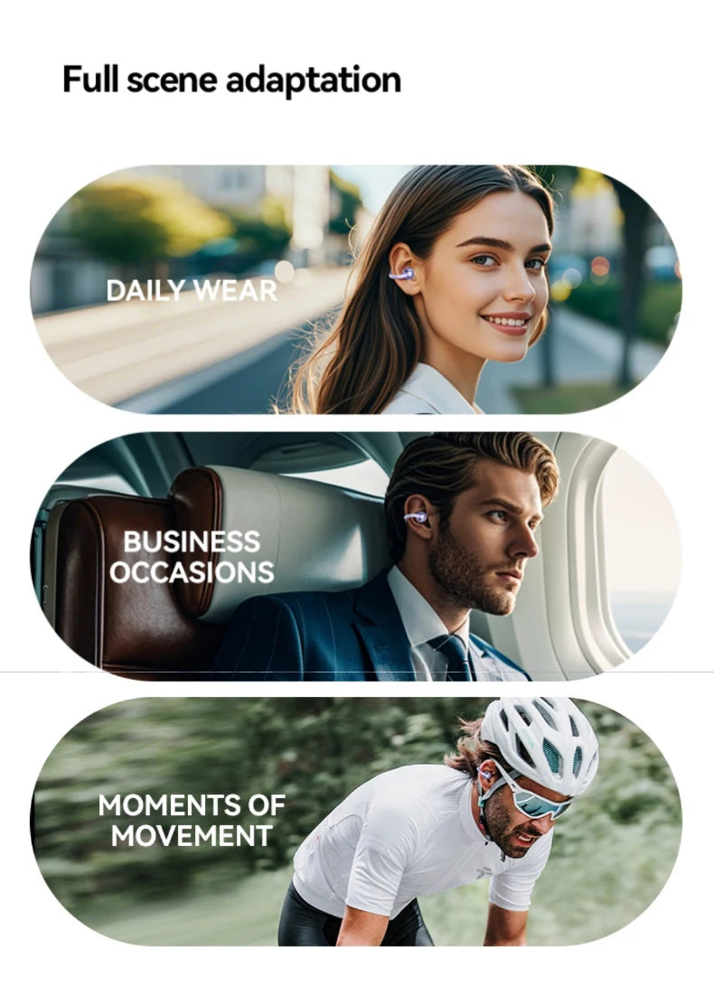 XIAOMI Mijia Wireless Earphone Open Ear M91 Ear Clip ENC Android iOS